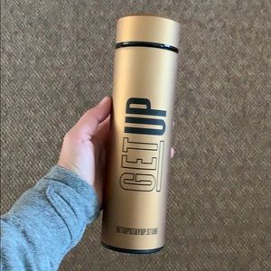 Get Up Stay Up Tea Vacuum Stainless Steel Bottle